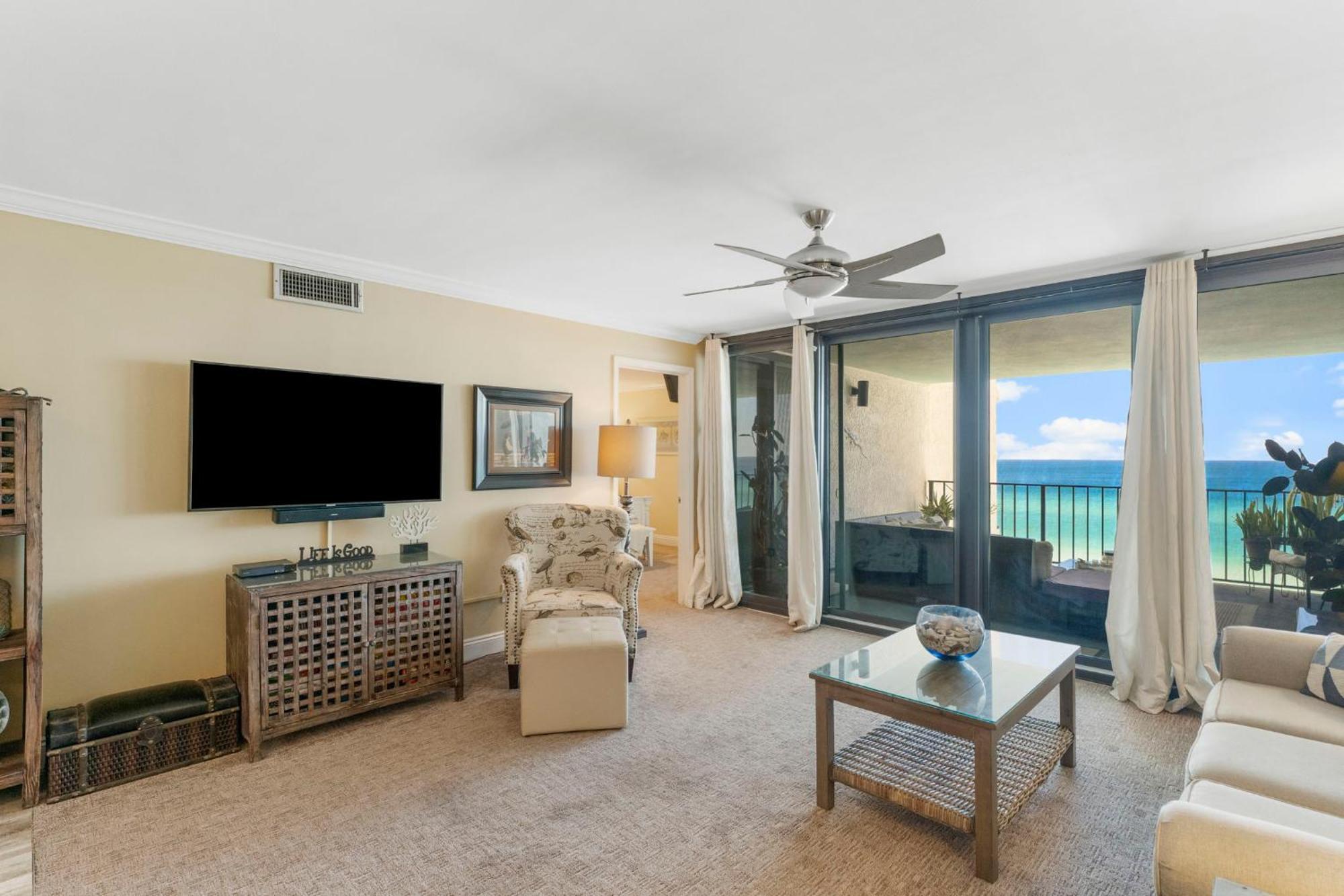Stunning 2/2 Designer Condo W Coastal Appeal Right On The Gulf! Panama City Beach Exterior photo