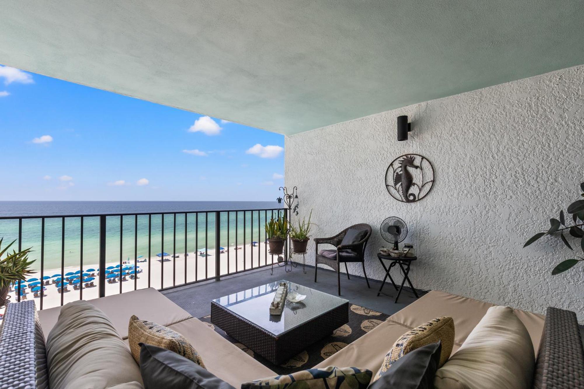 Stunning 2/2 Designer Condo W Coastal Appeal Right On The Gulf! Panama City Beach Exterior photo